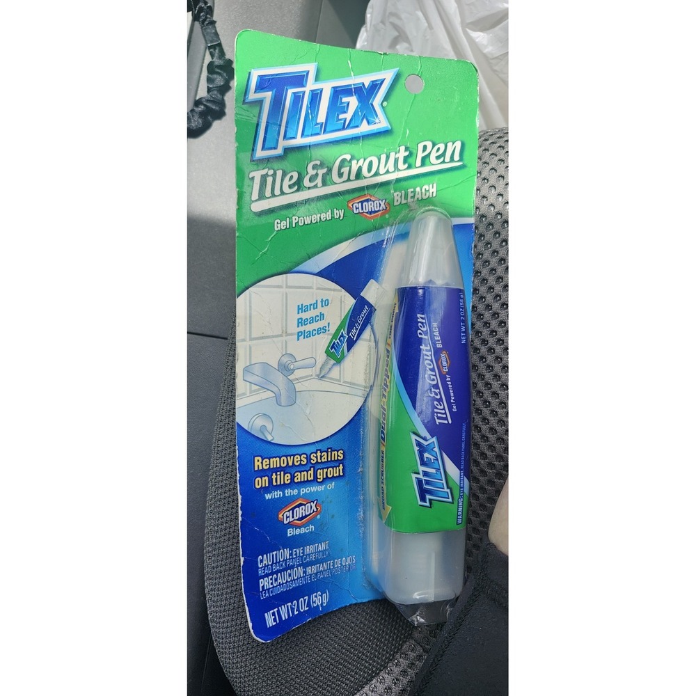 Tilex Tile Grout Whitener Pen Dual Tip Clorox Bleach Stain Remover 2 oz New NOS